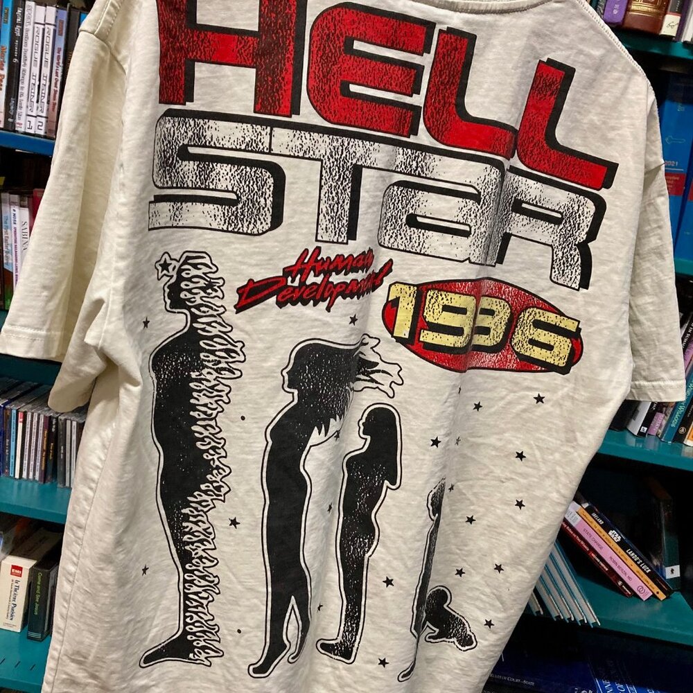 Hellstar - Hellstar Human Development 1996 Tee - … - image 4